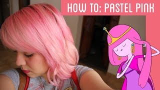 ✺ How to get PASTEL PINK Princess bubblegum hair tutorial [upl. by Nwahsar198]