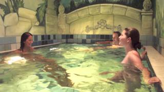 Video Wellnesshotel in Grafenwiesen Bayerischer Wald Wellness in Bayern [upl. by Leahciam]