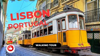 Is lisbon worth visitingWalking Tour4K in Lisbon portugal [upl. by Sells]