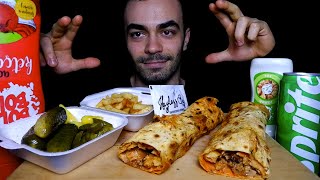 ASMR  🥙TAVUK DÖNER ZURNA DÜRÜM🥤 MUKBANG  Türkçe Mukbang ASMR [upl. by Cocks861]