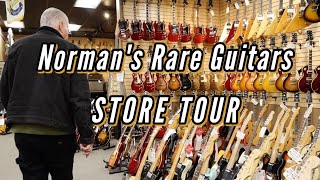 Tour around the shop with Norm at Normans Rare Guitars [upl. by Landy984]