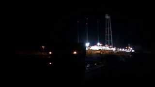 Antares to Launch Pad Time Lapse [upl. by Lavern592]