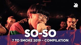 SOSO  GBB 7 TO SMOKE 2019 Compilation [upl. by Lynnette]