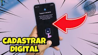 Aprenda a CADASTRAR a IMPRESSÃO DIGITAL no Moto G84 5G [upl. by Atiuqal]