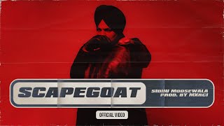 SCAPEGOAT  Sidhu Moose Wala  Official Audio  Mxrci  New Song 2022 [upl. by Brianna]