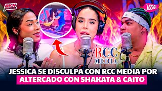 JESSICA PEREIRA SE DISCULPA CON RCC MEDIA POR ALTERCADO CON SHAKATA amp CAITO [upl. by Wiersma838]