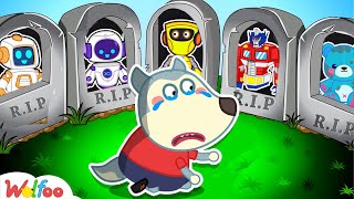 Oh No Please Wake Up Dont Leave Wolfoo  Family Fun Playtime  Wolfoo Family [upl. by Pris]