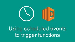 Using scheduled events to trigger Lambda functions Getting started with AWS Lambda part 6 [upl. by Ayinat]