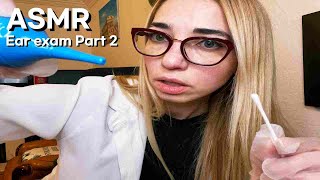 ASMR  Doctor Examines Your Ears Part 2 [upl. by Neelasor]