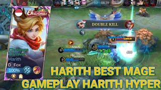 BEST BUILD HARITH 2024 ONE HIT DAMAGE  BUILD amp EMBLEM HARITH HYPER 2024   MLBB [upl. by Oirogerg889]