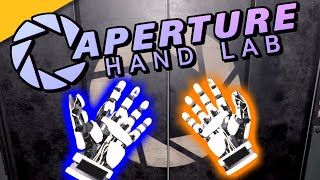 自分の手を本当に使うPortalのVRMOD【Aperture Hand Lab】 [upl. by Oileve]