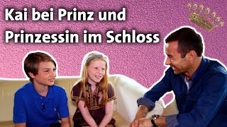 Verstecken spielen im Märchenschloss Kai besucht Prinz 11 und Prinzessin 9  Klein gegen Groß [upl. by Anirdnajela]