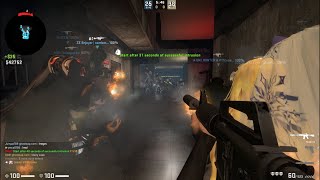 CSGO Zombie Escape Mod  Map Objective Collapse  on Ghostcap [upl. by Olsson976]