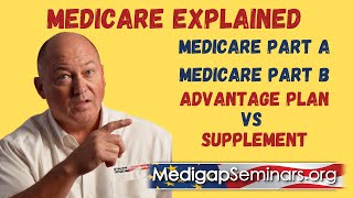 MedicareExplained Parts A amp B Advantage vs Supplement [upl. by Sindee]