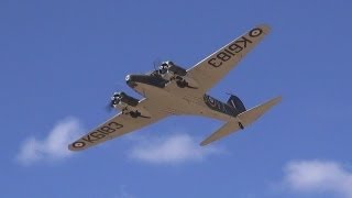 Avro Anson Mk1 takeoff and flyby [upl. by Orazio]