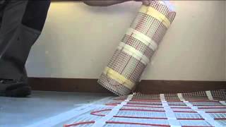 Electric Underfloor Heating Mat ECOFLOOR [upl. by Olag226]