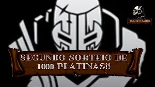 Segundo Sorteio de 1000 platinas [upl. by Aihsila]