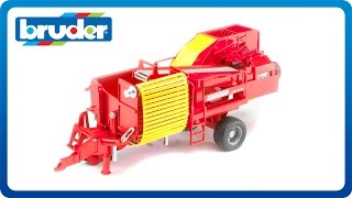 Bruder Toys Grimme Potato Digger 02130 [upl. by Kappenne]