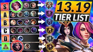 NEW Champions TIER LIST for Patch 1319  BEST META Champs to MAIN  LoL Guide [upl. by Atis]