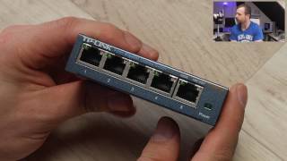 TPLink TLSG105 5port Metal Gigabit Switch für den kleinen Geldbeutel [upl. by Eliam]