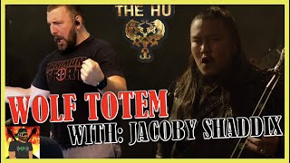 BATTLE SONG  The HU  Wolf Totem feat Jacoby Shaddix of Papa Roach Official Video  REACTION [upl. by Willis]