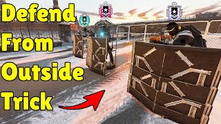 CRAZY Goyo  Clash Defense Trick From The OUTSIDE In Ranked  Rainbow Six Siege North Star [upl. by Ymmaj972]