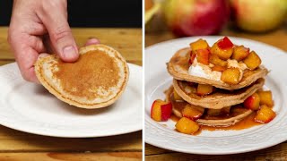 Fenomenalne pancakes z karmelizowanymi jabłkami [upl. by Mota]