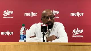 Postgame QampA – Mike Woodson Penn State [upl. by Finegan]