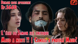 DNA 1660 Létat de Simon est critique Toutes les preuves sont contre Maud  Résumé détaillé [upl. by Stargell]