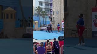 Weber State University Partner Stunt Cheerleading 2023 [upl. by Shaer]