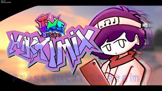 FNF Omori DSides Hikkimix V2 Full Playtrough [upl. by Ashjian]