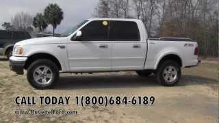 2003 FORD F150 LARIAT SUPERCREW 4X4 Review  Charleston Truck Videos  For Sale  Ravenel Ford [upl. by Royce]