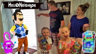 Hello Neighbor in Real Life LOCK STARS Scavenger Hunt WE CAUGHT HIM THIS TIME [upl. by Naujet]