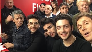 • Il Volo en Edicola Fiore ospite di Fiorello • [upl. by Ynehpets]