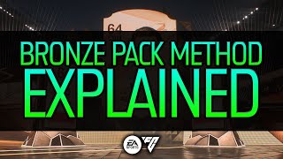 BRONZE PACK METHOD EXPLAINED IN EA FC24🤑BPM [upl. by Hairom276]