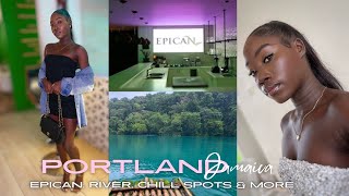 VLOG🎀 TRIP TO PORTLAND  DATE NIGHT WITH BF  JAMAICA VLOG [upl. by Lars620]