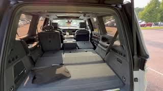 2023 Jeep Grand Wagoneer Series III Cargo Space  Car Conversations [upl. by Sam101]