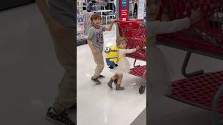 Target con Stefano y Bianca😳😱 vlogdeldia mividadiaria minivlog momlife target [upl. by Anerat]