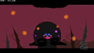 Locoroco 2 Boss 3 Battle with Majoline  20 Locorocos [upl. by Hsekar]