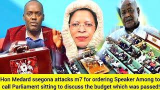 kaweddemuHon Ssegona alangidde M7 ne speaker Among okulya enguzi Parliament eyitiddwa bunambiri😭 [upl. by Alimhaj656]