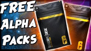 FREE ALPHA PACK CHALLENGE  Rainbow Six Siege [upl. by Sualokin279]