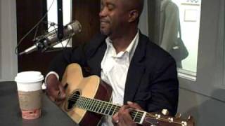 Darius Rucker sings quotLet Her Cryquot in KFDI Studios [upl. by Ahsakal575]