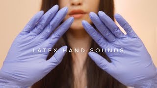 ASMR Latex Gloves Hand Sounds No Talking [upl. by Aydidey]