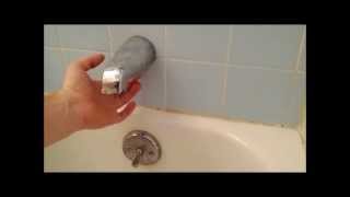 Bath Tub Spout Removal and Installation [upl. by Allveta]