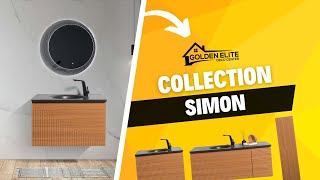 Découvrez la Collection Simon  Les Meilleures Vanités de Salle de Bain Modernes [upl. by Cramer]