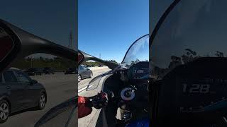 BMW S1000RR Wheelie Clutch Up 75 to 140 MPH [upl. by Lagiba]