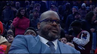 Shaq Not Impressed With Dunk Contest 😭 [upl. by Nylcoj]