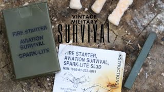 Does this 30 year old Military Survival Fire Starter still work [upl. by Aisiat]