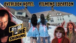 THE SHINING  OVERLOOK HOTEL FILMING LOCATION AKA TIMBERLINE LODGE [upl. by Anivram]