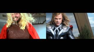 The Avengers Trailer 2 homemade low budget comparison [upl. by Twum]